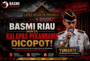 Kaburnya Napi Jadi Alarm Keras, BASMI Riau : Saatnya Ganti Nahkoda Lapas Pekanbaru