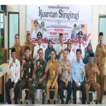 Tiga Penjabat Kepala Desa Di Lantik ,Pemda Kuansing  Tegaskan Komitmen Pelayanan Masyarakat
