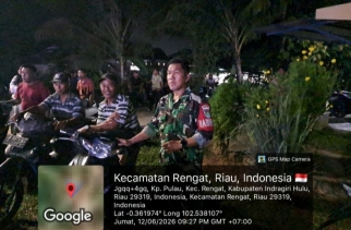 Dengan Rutinitas Kegiatan Patroli Malam Pastikan Wilayah Binaan Aman Dan Nyaman