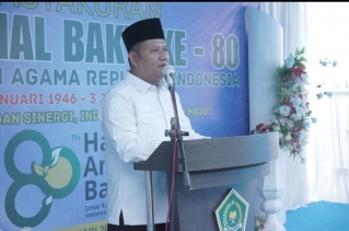 Wakil Bupati Asahan Hadiri Tasyakuran HAB Ke-80 Kementerian Agama RI