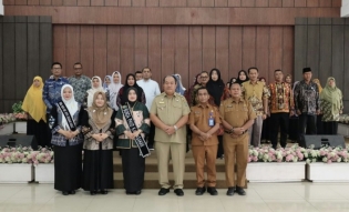 Bupati Asahan Hadiri Pengukuhan Pokja Bunda PAUD Kabupaten Asahan Dan Pelantikan Bunda PAUD Kecamatan