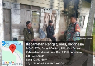Babinsa Koramil Rutin Pantau Wilayah  Melalui Komsosnya Karena Merupakan Salah Wujud Kepedulian