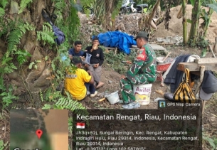 Pererat Silaturahmi dengan Warga, Babinsa Pematang Reba Rutin Gelar Komsos