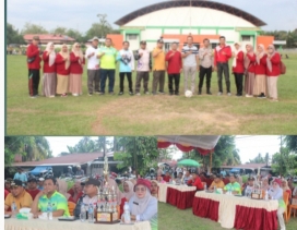 Kadisporapar Diwakili Oleh Kabid Olahraga Buka Turnamen Sepak Bola Mini Tingkat SD/MI Se-Kecamatan Rengat Barat.