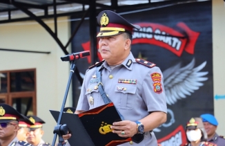 Wakapolres Tebing Tinggi Pimpin Upacara Peringatan Hari Juang Polri Tahun 2026