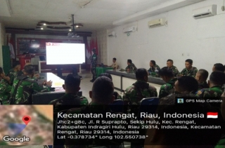 Babinsa Kodim 0302/Inhu, Asah Kemampuan Teritorial Lewat Latnister , Ini Kata Pasi Ops
