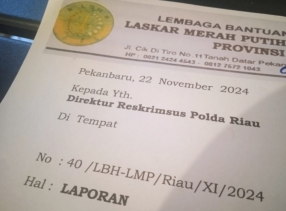 Kepala SMA 4 Pekanbaru Dilaporkan ke Ditreskrimsus Polda Riau