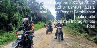 Kebosanan Tidak Pernah Ada Oleh Babinsa Untuk Terus Himbau Masyarakat Cegah Karhutla