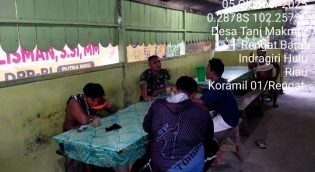 Babinsa Peduli Dengan Masyarakat Lewat Komsosnya Maka Masyarakat Akan Mendukung Program Babinsa