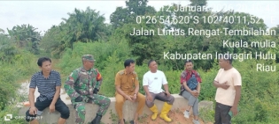 Hubungan Baik Antara TNI Dan  Masyarakat Dengan Selalu Mengedepankan Komsos Diwilayah Desa Binaan.