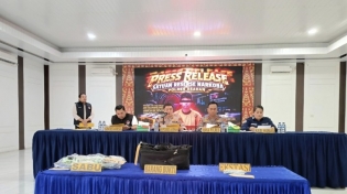 Polres Asahan Berhasil Amankan 1 Orang Kurir Gendong 5 Kg Sabu Dan 285 Butir Ekstasi