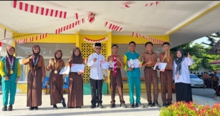 Prestasi Luar Biasa Raihan Siswa Siswi SMPN 13 Pekanbaru