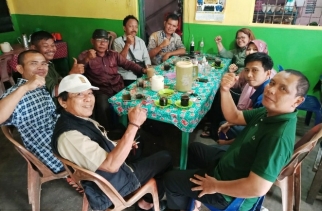 Usai Melantik DPW SPI Sumut, Ketum Bersama Rombongan Sambangi DPD Rohil