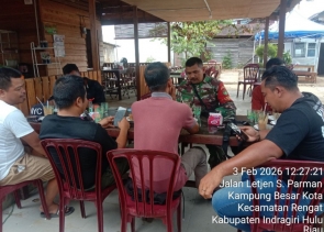 Keakraban Babinsa Bersama Warga Binaan Ini Penjelasan Serda Zakirman