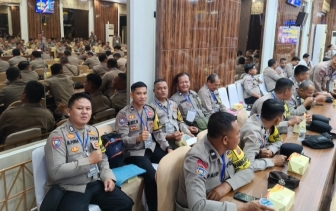 Polres Tebing Tinggi Hadiri Rakor Bhabinkamtibmas Jajaran Polda Sumut