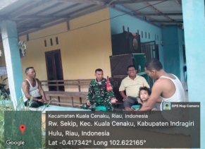 Manfaatkan Komsos, Babinsa Dapat Ciptakan Silaturahmi Dengan Warga Desa Binaan