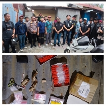 Polres Bersama BNN Dan Unsur Terkait Asahan Gelar Operasi Sarang Narkoba Di Bagan Asahan