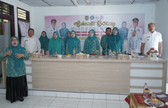Ketua TP. PKK Kabupaten Asahan Sosialisasikan Dan Monitoring IVA Test Di Kecamatan Aek Songsongan