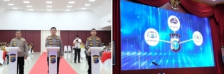 Biro SDM Polda Riau Luncurkan Aplikasi E-Watpers, E-Library dan Perpustakaan