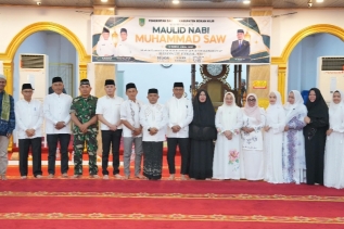 Wakili Bupati pada Maulid Nabi 1448 H, Sekda Rohil Ajak Umat Teladani Rasulullah