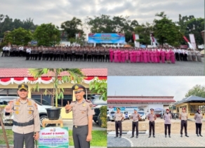 Kapolres Inhu : Kenaikan Pangkat Bukan Sekedar Penghargaan Tetapi Amanah