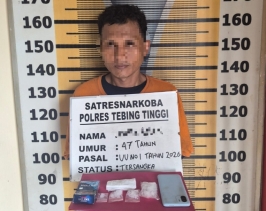 Digerebek Saat Hendak Bertransaksi, Sat Resnarkoba Polres Tebing Tinggi Sita 31,49 Gram Sabu