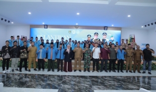 Wakil Bupati Asahan Hadiri Pelantikan DEMA IAIDU Asahan Periode 2026 - 2027