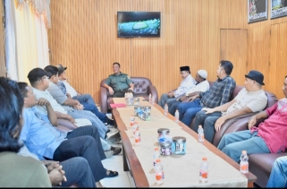 AMIPNKRI Kunjungi Kodim 0302/Inhu Berikan Dukungan RUU TNI Serta Masukan Tentang Pembarantasan Narkoba