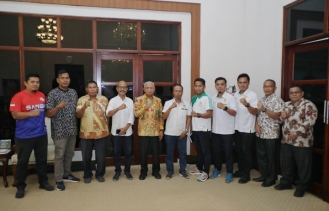 Bupati Asahan Terima Audiensi KONI Dan Olahraga Sambo Kabupaten Asahan