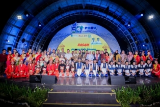 Pagelaran Budaya di PRSU, Tebing Tinggi Tampilkan Potensi UMKM dan Keragaman Seni