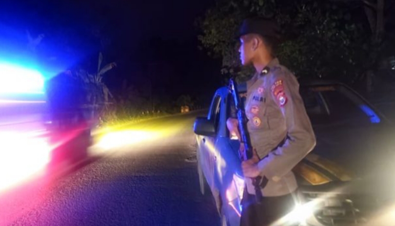 Tingkatkan Keamanan, Kapolsek PU Tanding Pimpin Patroli di Jalur Lintas Lubuklinggau-Curup