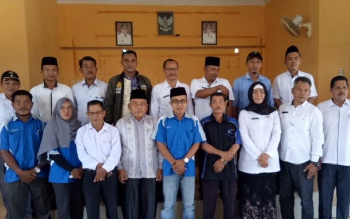 Kades Kecamatan Bantan Gelar Musyawarah Pemilihan BKAD  Priode 2019-2021