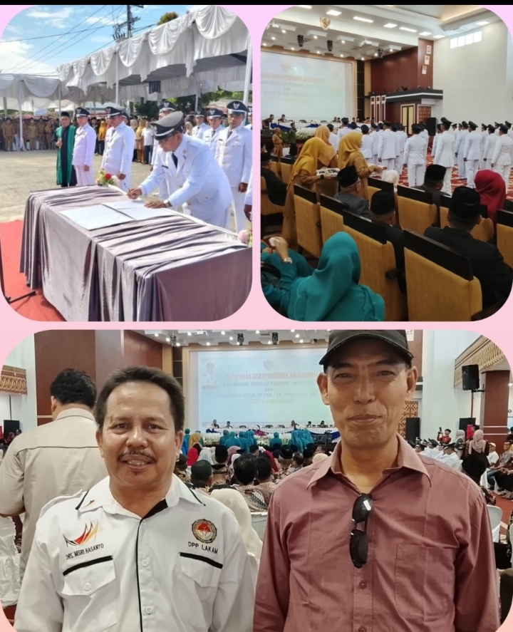 LAKAM DPD Pessel Menghadiri Pelantikan dan Pengambilan  Sumpah Wali Nagari Terpilih 2026-2034 Se-Kab. Pesisir Selatan di Painan