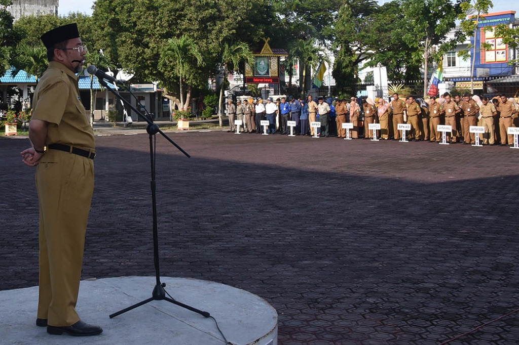 Sekda Bengkalis Ingatkan Masing - Masing OPD Gesa Kegiatan 2018