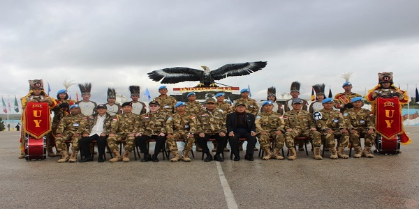 Kontingen Garuda TNI UNIFIL 2019 Terima Kunjungan Menteri Politik Hukum Dan Keamanan Di Lebanon