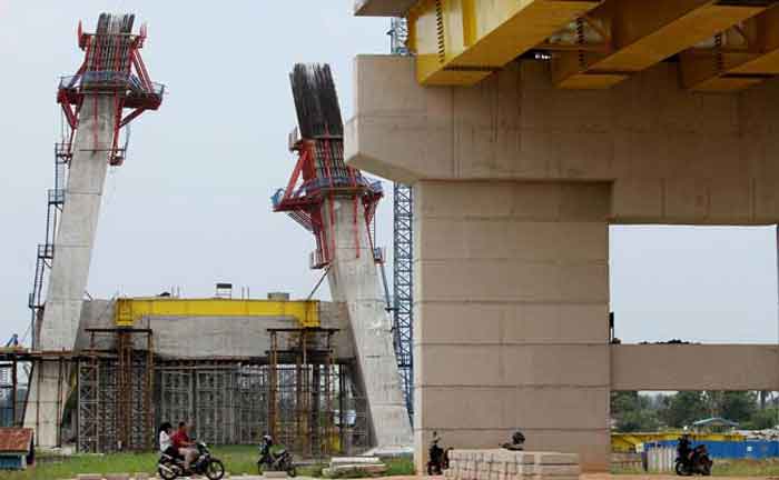 Pengerjaan Jembatan Siak IV Dianggarkan secara Bertahap