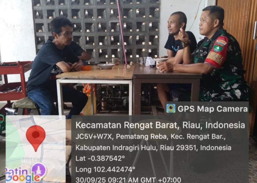 Babinsa Jalin Komunikasi yang Erat dengan Warga Binaan