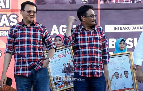 Jaga Kebhinekaan, Menangkan Basuki – Djarot