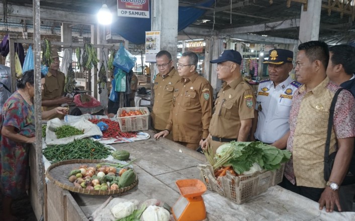 Pemkab Asahan Sidak Harga Dan Ketersediaan Bahan Pokok Jelang Nataru