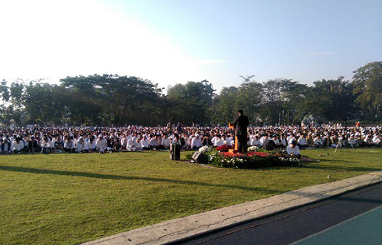 Jadi Khatib Salat Id, Gubernur Jabar Ingatkan Warga Soal Kebhinekaan