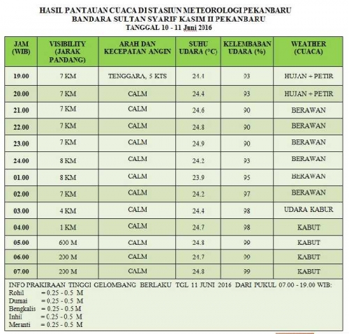 Kabut Asap, Penerbangan di Pekanbaru Sempat Delay