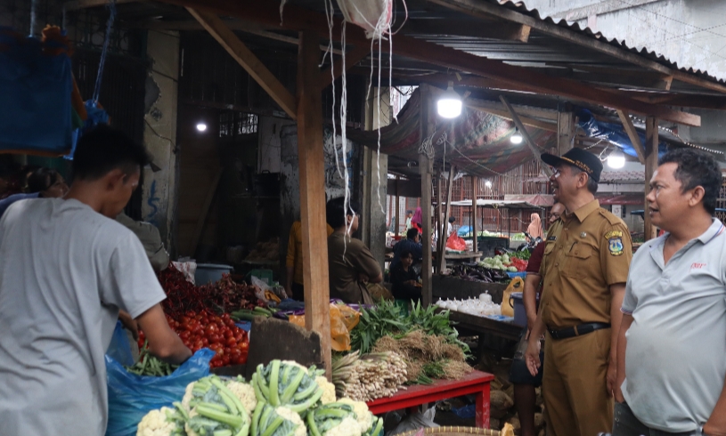 Sekdako Tebing Tinggi Imbau Pedagang Tempati Kios Revitalisasi Pasar Inpres