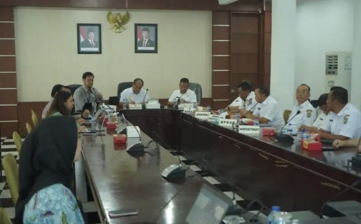 KPK RI Gelar Bimtek Exit Meeting Program Percontohan Anti Korupsi Di Kabupaten Asahan