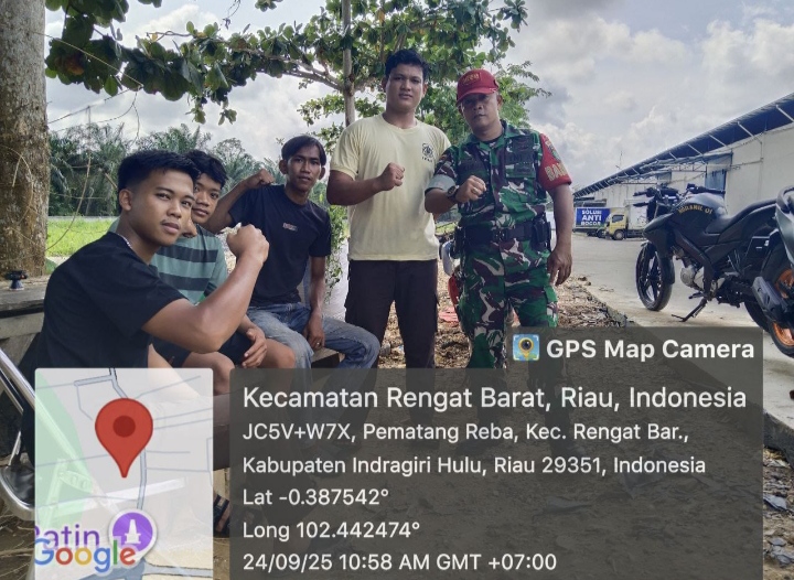 Silahturahmi Babinsa Dengan Komponen Masyarakat Di Desa Wilayah Binaan