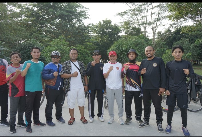 Bupati Asahan H. SURYA, B.Sc Hadiri Car Free Day