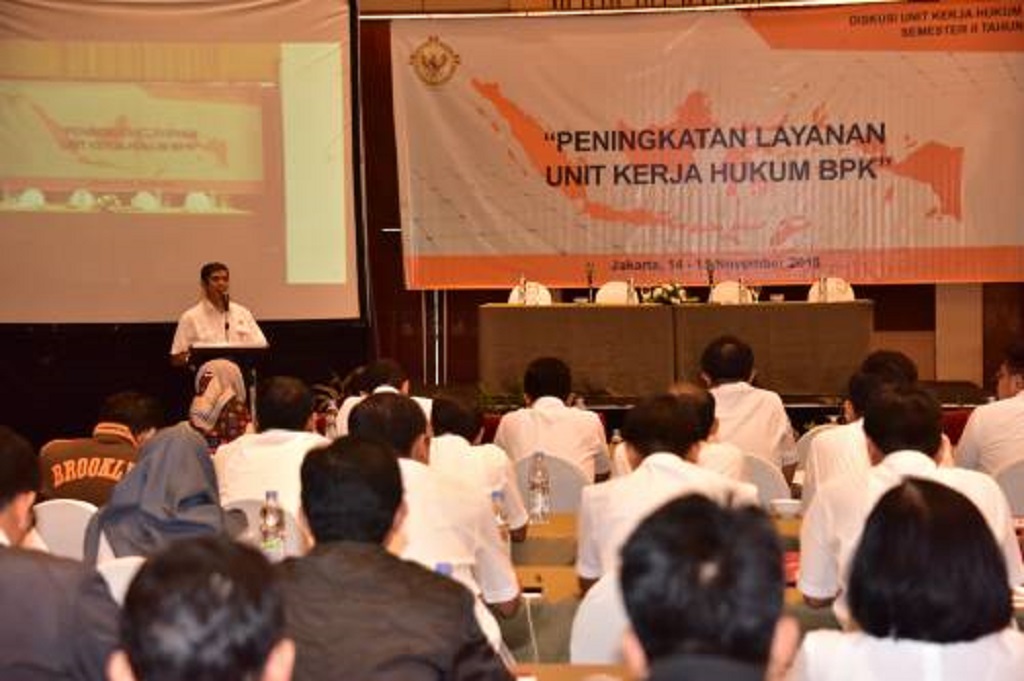 Peningkatan Layanan Hukum Dalam Mendukung Pelaksanaan Tugas Pemeriksaan BPK