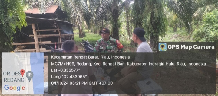 Kedekatan Babinsa Dengan Masyarakat Mencerminkan Kemanunggalan TNI Dan Rakyat.