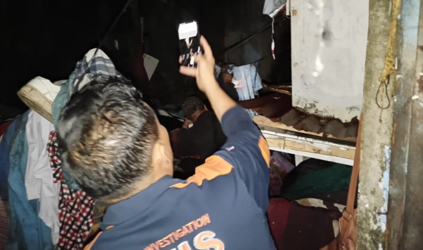 Polres Tebing Tinggi Selidiki Penyebab Kebakaran Rumah