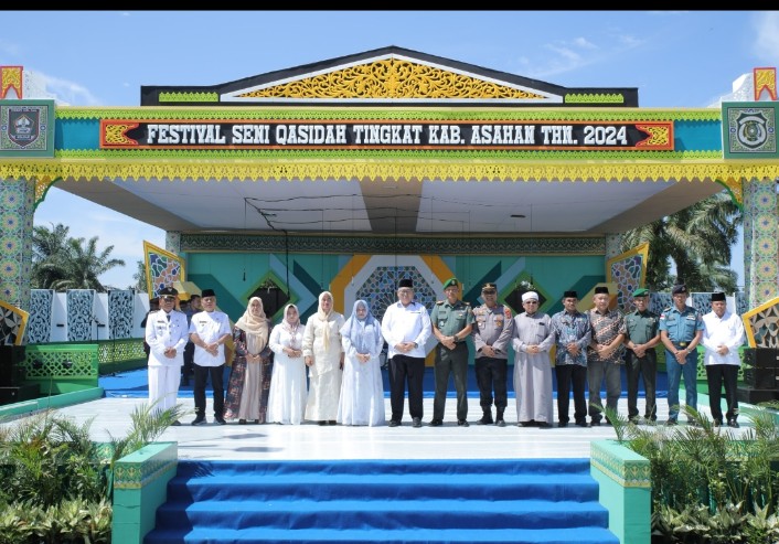 Plh Sekretaris Daerah Kabupaten Asahan Buka Festival Seni Qasidah Tingkat Kabupaten Asahan Tahun 2024