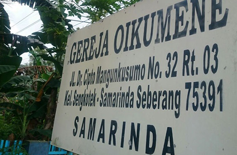 Bom di Gereja Oikumene, Teror Pertama di Samarinda